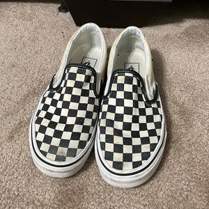 Womens checkerboard vans